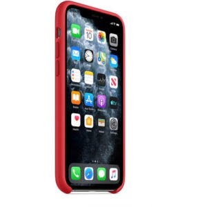 Чохол силіконовий оригінальний iPhone 11 Pro Max Silicone Case - Red (PRODUCT) (MWYV2) - Зображення 2