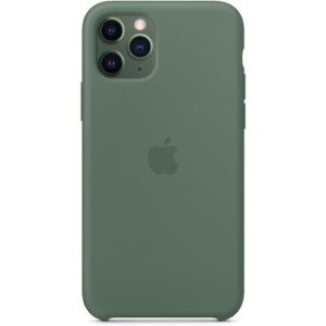 Чохол силіконовий оригінальний iPhone 11 Pro Max Silicone Case - Pine Green (MX012) - Зображення 4