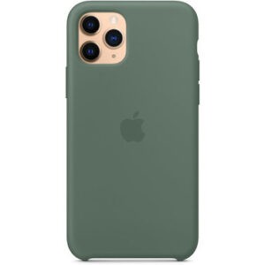 Чохол силіконовий оригінальний iPhone 11 Pro Max Silicone Case - Pine Green (MX012) - Зображення 3