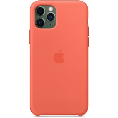 Чохол силіконовий оригінальний iPhone 11 Pro Max Silicone Case – Clementine (MX022) - ТвойGadget