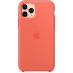 Чохол силіконовий оригінальний iPhone 11 Pro Max Silicone Case - Clementine (MX022) - Зображення 3