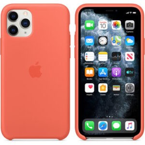 Чохол силіконовий оригінальний iPhone 11 Pro Max Silicone Case - Clementine (MX022) - Зображення 1