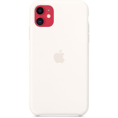 Чохол силіконовий оригінальний iPhone 11 Silicone Case – White (MWVX2) - ТвойGadget