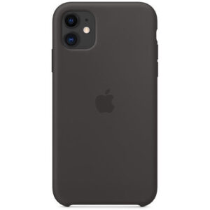Чохол силіконовий оригінальний iPhone 11 Silicone Case - Black (MWVU2) - Зображення 5
