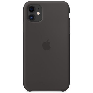 Чохол силіконовий оригінальний iPhone 11 Silicone Case – Black (MWVU2) - ТвойGadget