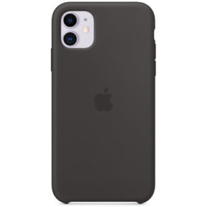 Чохол силіконовий оригінальний iPhone 11 Silicone Case - Black (MWVU2) - Зображення 4