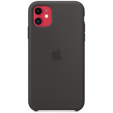 Чохол силіконовий оригінальний iPhone 11 Silicone Case – Black (MWVU2) - ТвойGadget