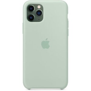 Чохол силіконовий оригінальний iPhone 11 Pro Max Silicone Case - Beryl (MXM92) - Зображення 4
