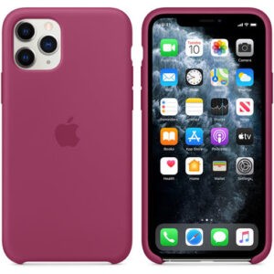 Чохол силіконовий оригінальний iPhone 11 Pro Max Silicone Case - Pomegranate (MXM82) - Зображення 1