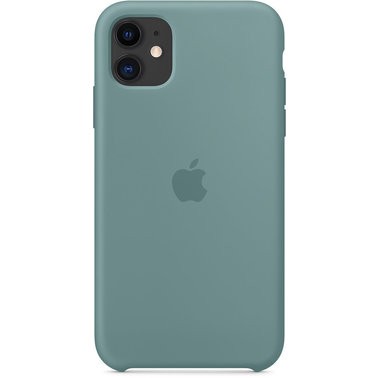 Чохол силіконовий оригінальний iPhone 11 Silicone Case – Cactus (MXYW2) - ТвойGadget