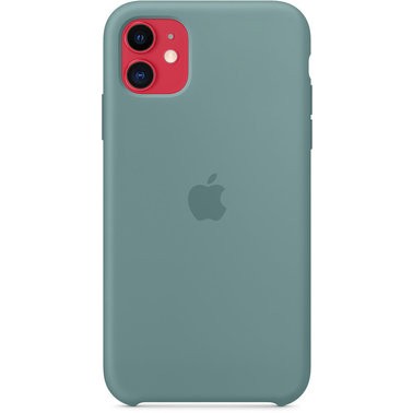 Чохол силіконовий оригінальний iPhone 11 Silicone Case – Cactus (MXYW2) - ТвойGadget