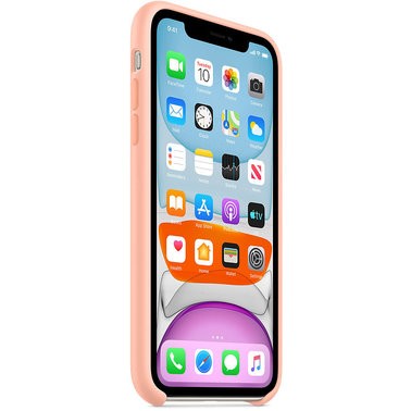 Чохол силіконовий оригінальний iPhone 11 Silicone Case – Grapefruit (MXYX2) - ТвойGadget