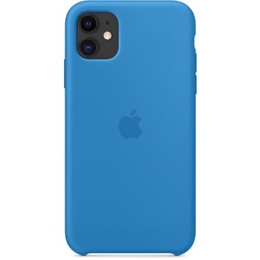 Чохол силіконовий оригінальний iPhone 11 Silicone Case – Surf Blue (MXYY2) - ТвойGadget