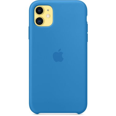 Чохол силіконовий оригінальний iPhone 11 Silicone Case – Surf Blue (MXYY2) - ТвойGadget