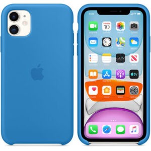 Чохол силіконовий оригінальний iPhone 11 Silicone Case - Surf Blue (MXYY2) - Зображення 1