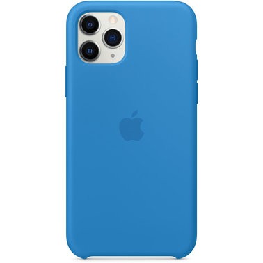 Чохол силіконовий оригінальний iPhone 11 Pro Max Silicone Case – Surf Blue (MY1J2) - ТвойGadget