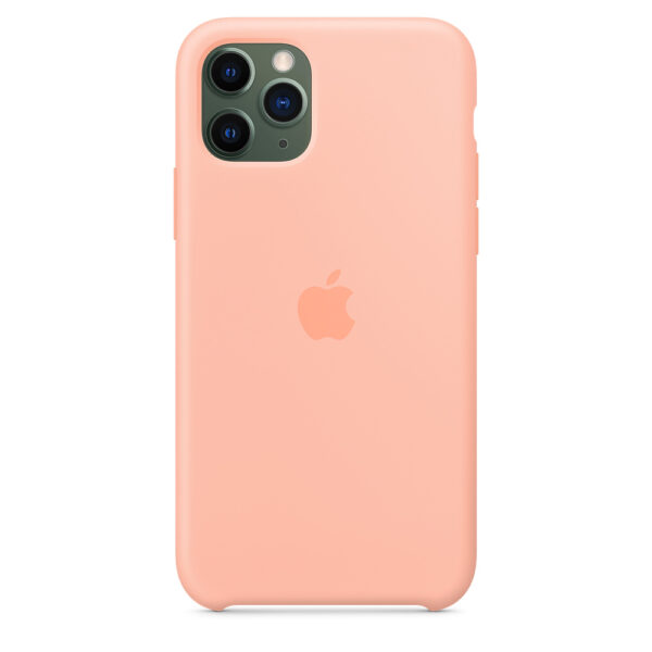 Чохол силіконовий оригінальний iPhone 11 Pro Silicone Case – Grapefruit (MY1E2) - ТвойGadget