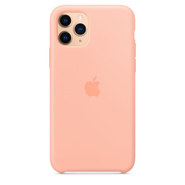 Чохол силіконовий оригінальний iPhone 11 Pro Silicone Case – Grapefruit (MY1E2) - ТвойGadget