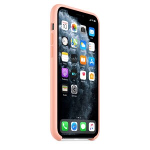 Чохол силіконовий оригінальний iPhone 11 Pro Silicone Case - Grapefruit (MY1E2) - Зображення 2