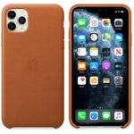 Чохол оригінальний шкіряний iPhone 11 Pro Leather Case – Saddle Brown (MWYD2) - ТвойGadget