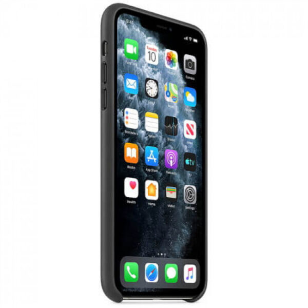 Чохол шкіряний оригінальний iPhone 11 Pro Max Leather Case – Black (MX0E2) - ТвойGadget