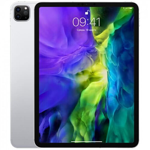 Apple iPad Pro 11″ (2020) Wi-Fi+Cellular 1Tb Silver (MXF22) - ТвойGadget