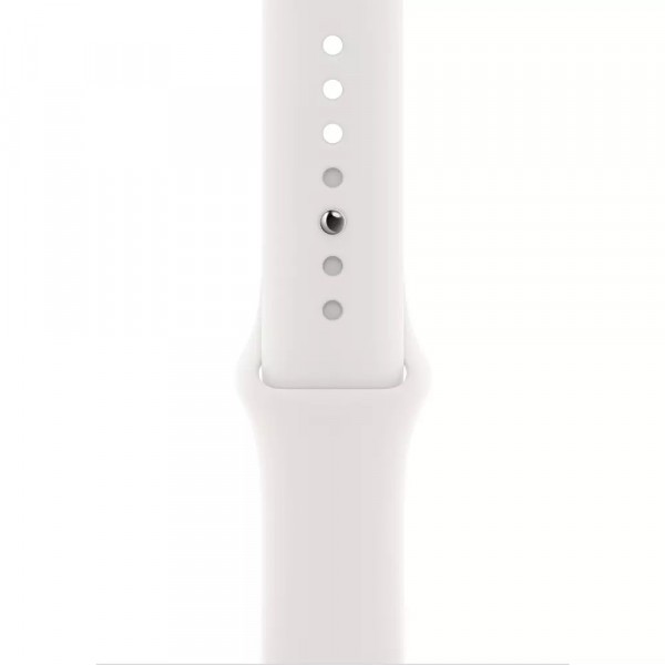 Apple Watch Series 6 GPS 40mm Silver Aluminum Case w. White Sport B. (MG283) - ТвойGadget