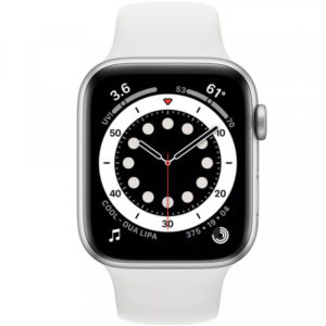 Apple Watch Series 6 GPS 40mm Silver Aluminum Case w. White Sport B. (MG283) - ТвойGadget