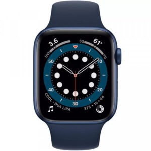 Apple Watch Series 6 GPS 44mm Blue Aluminum Case w. Deep Navy Sport B. (M00J3) - ТвойGadget