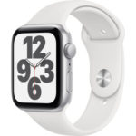 Apple Watch SE GPS 44mm Gold Aluminum Case w. Pink Sand Sport B. (MYDR2) - ТвойGadget