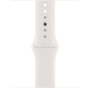 Apple Watch SE GPS 40mm Silver Aluminum Case w. White Sport B. (MYDM2) — изображение 3
