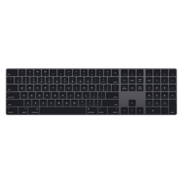 1 Apple Magic Keyboard with Numeric Keypad Space Gray (MRMH2) - ТвойGadget