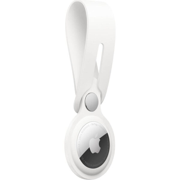 Apple AirTag Leather Loop White (MX4F2) - ТвойGadget