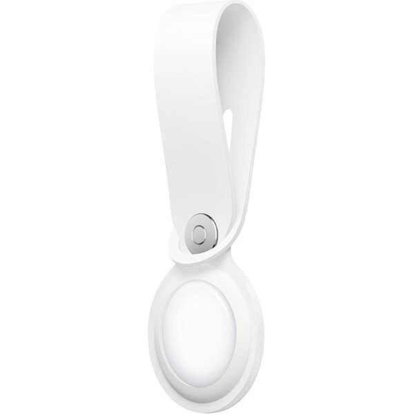 Apple AirTag Leather Loop White (MX4F2) - ТвойGadget