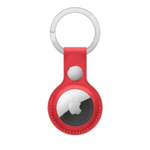 Apple AirTag Leather Key Ring Red (MK103)