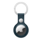 Apple AirTag Leather Key Ring Saddle Brown (MX4M2) - ТвойGadget