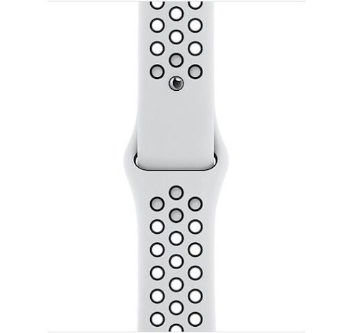 Apple Watch Nike Series 6 GPS 44mm Silver Aluminum Case w. Pure Platinum/Black Nike Sport B. (MG293) - ТвойGadget
