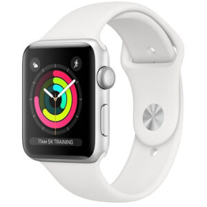 Apple Watch Series 3 GPS 38mm Silver Aluminum w. White Sport band (MTEY2) [OPEN BOX] — изображение 1