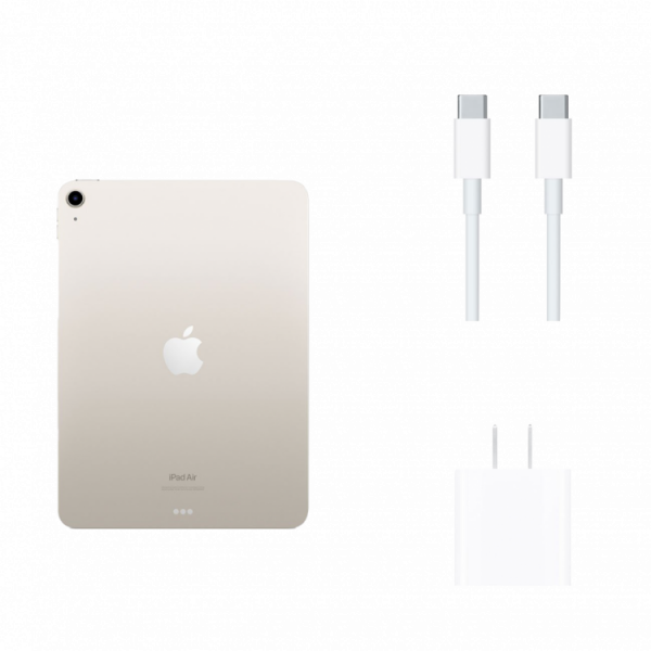 Apple iPad Air 2022 Wi-Fi 64GB Starlight (MM9F3) - ТвойGadget