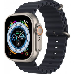 Apple Watch Ultra GPS + Cellular 49mm Titanium Case with Midnight Ocean Band (MQET3/MQFK3) — изображение 1