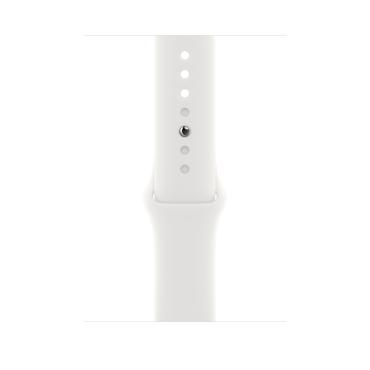 Apple Watch Series 8 GPS 45mm Starlight Aluminium Case w. Starlight S. Band — M/L (MNP93) [OPEN BOX] - ТвойGadget