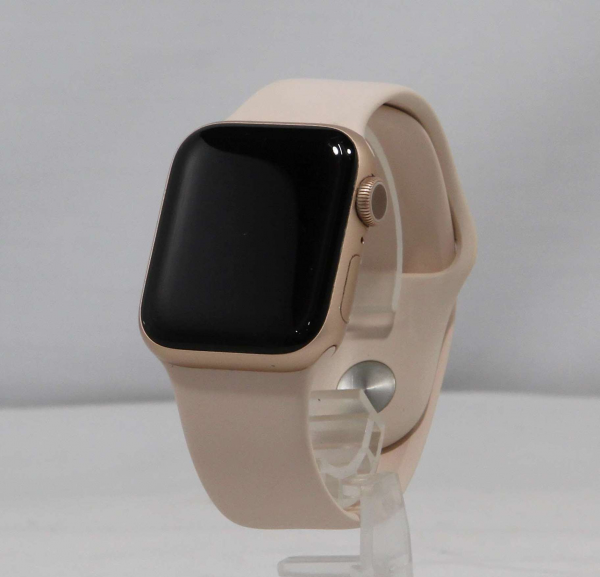 Apple Watch Series 5 GPS 40mm Gold Aluminum w. Pink Sand b.- Gold Aluminum1 Apple Watch Series 5 GPS 40mm Gold Aluminum w. Pink Sand b.- Gold Aluminum (MWV72) Б/У - ТвойGadget