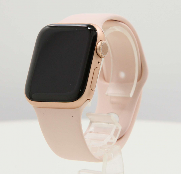 Apple Watch Series 5 GPS 44mm Gold Aluminum w. Pink Sand b.- Gold Aluminum1 Apple Watch Series 5 GPS 44mm Gold Aluminum w. Pink Sand b.- Gold Aluminum (MWVE2) Б/У - ТвойGadget
