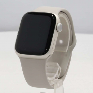 Apple Watch Series 7 GPS 41mm Starlight Aluminum Case With Starlight Sport Band (MKMY3) Б/У