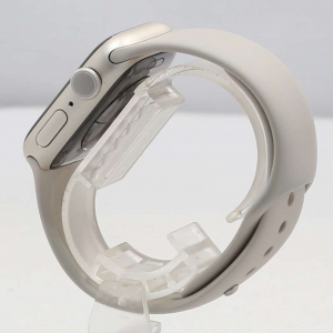Apple Watch Series 7 GPS 41mm Starlight Aluminum Case With Starlight Sport Band (MKMY3) Б/У — изображение 3
