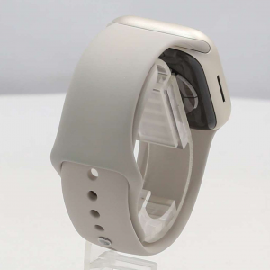 Apple Watch Series 7 GPS 41mm Starlight Aluminum Case With Starlight Sport Band (MKMY3) Б/У — изображение 4