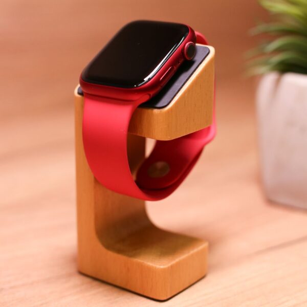 IMG_0308_result Apple Watch Series 7 GPS 41mm PRODUCT RED Aluminum Case With PRODUCT RED Sport Band (MKN23) Б/У - ТвойGadget