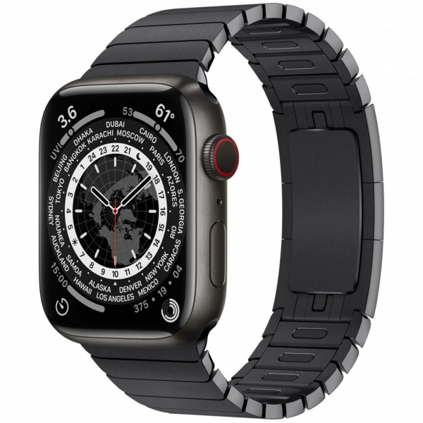 Apple Watch Edition Series 7 LTE 45mm S. Black Titanium Case w. Space Black L. Bracelet_1 Apple Watch Edition Series 7 LTE 45mm S. Black Titanium Case w. Space Black L. Bracelet (ML8V3+MUHM2) - ТвойGadget