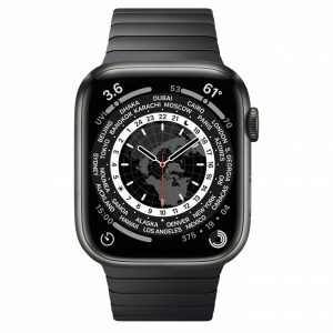 Apple Watch Edition Series 7 LTE 45mm S. Black Titanium Case w. Space Black L. Bracelet (ML8V3+MUHM2) - Зображення 2