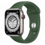 Apple Watch Edition Series 7 LTE 45mm Titanium Case w. Abyss Blue Sport Band (ML8W3+MKUW3) - ТвойGadget
